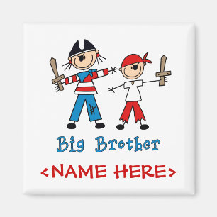 Stick Pirates Big Brother Magnet