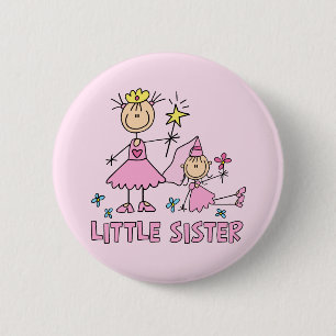 Stick Princess Duo kleine Schwester Button