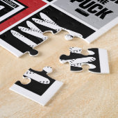 Stick-Puffer für Red Hockey Elements Puzzle (Seite)