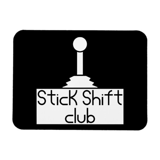Stick Shift Magnet (Horizontal)