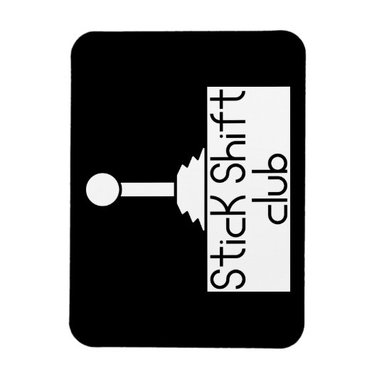 Stick Shift Magnet (Vertikal)