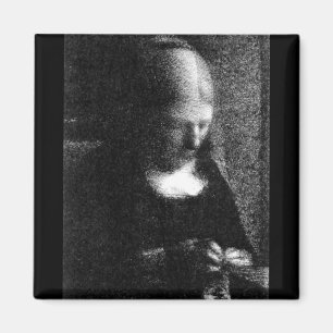 Sticken durch Seurat Magnet
