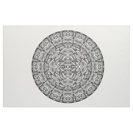 Sticken Sie Ihr eigenes abstraktes Mandala-Gewebe Stoff (Fat Quarter (45,7 x 55,9 cm))