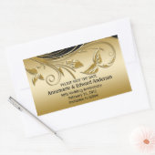 Sticker - 50. Hochzeitstag Save the Date (Umschlag)