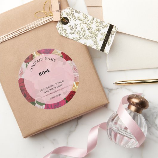 STICKER #6 PRODUKTLABEL GIFT SOAP & CANDLE (Schenken)