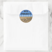 Sticker-912 Project Beck Runder Aufkleber (Tasche)