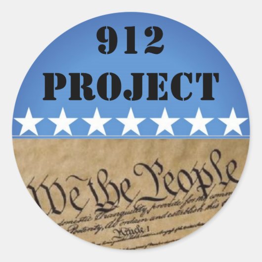 Sticker-912 Project Beck Runder Aufkleber (Vorderseite)