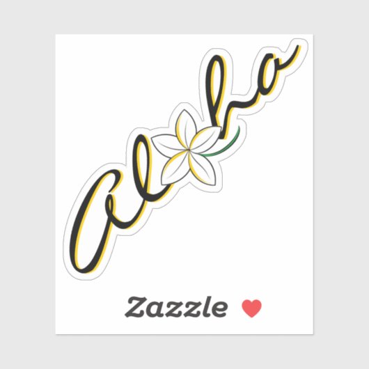 Sticker - Aloha (Blatt)