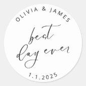 Sticker am besten für den Tag (Vorderseite)