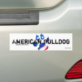 Sticker American Bulldog Autoaufkleber (Auf Auto)