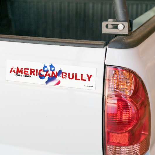 Sticker American Bully Autoaufkleber (Auf Lkw)