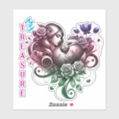 Sticker Amor Incondicional (Blatt)