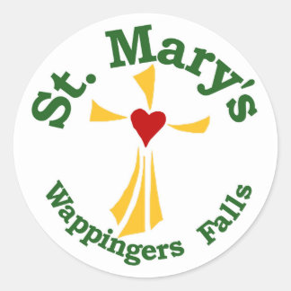 Sticker an der St. Mary's Katholic School