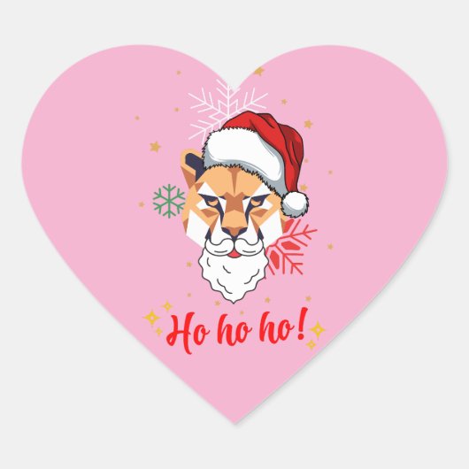 sticker animal ho ho ho  (Vorderseite)