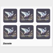 Sticker 'Anmut in Stille' (Blatt)