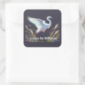 Sticker 'Anmut in Stille' (Tasche)