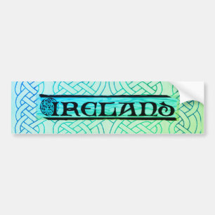 Sticker, Aufkleber, Irland, keltischer Knoten, Autoaufkleber