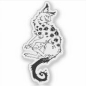 Sticker "Augenbestie" (Vorderseite)