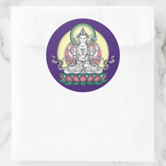 STICKER Avalokiteshvara / Chenrezig (Tasche)