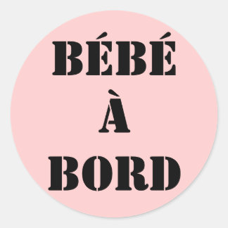 Sticker "Baby an Bord"