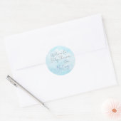 Sticker Baby Shower personalizado (Umschlag)