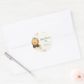 Sticker Baby Shower personalizado (Umschlag)