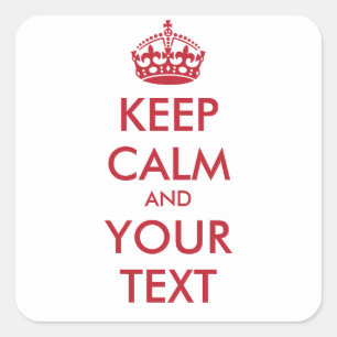 Sticker behalten - personalisierter Text