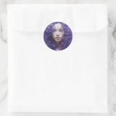 Sticker Belleza morada ondulante (Tasche)
