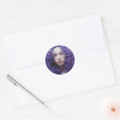 Sticker Belleza morada ondulante (Umschlag)