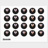 Sticker 'Beste Orangenkatzenmutter der Welt' (Blatt)