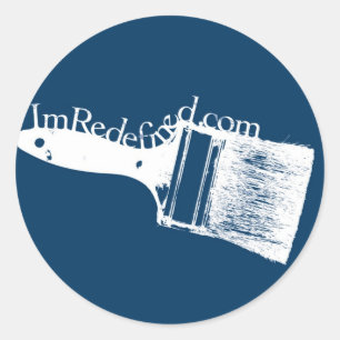 Sticker blau