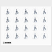 Sticker 'Born To Lose Würfel Funny' (Blatt)