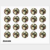 Sticker Carnation Bouquet (Blatt)