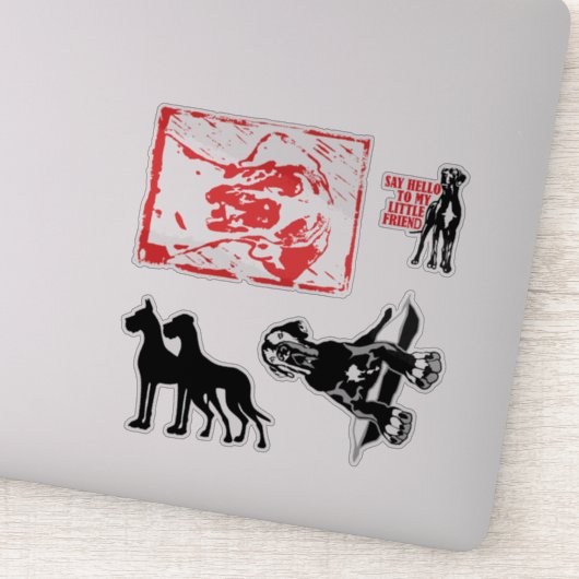 Sticker Carsticker Große Dane Collection (Detail)