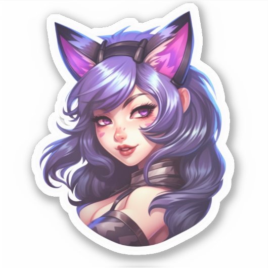 Sticker Cat's Glint (Vorderseite)