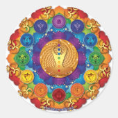 Sticker chakras (Vorderseite)