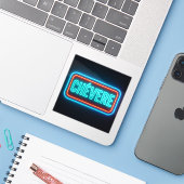 Sticker Chévere Venezuela (Laptop mit iPhone)