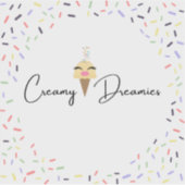 Sticker Creamy Dreamies (Vorderseite)