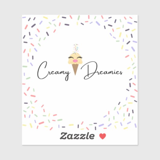 Sticker Creamy Dreamies (Blatt)