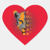 sticker Custom cougar (Vorderseite)