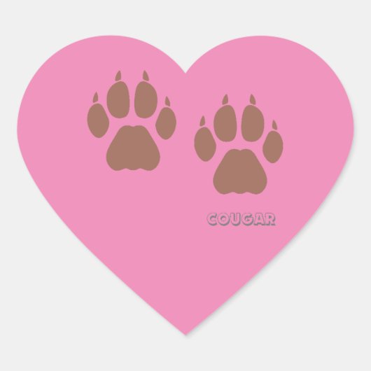 sticker custom cougar (Vorderseite)