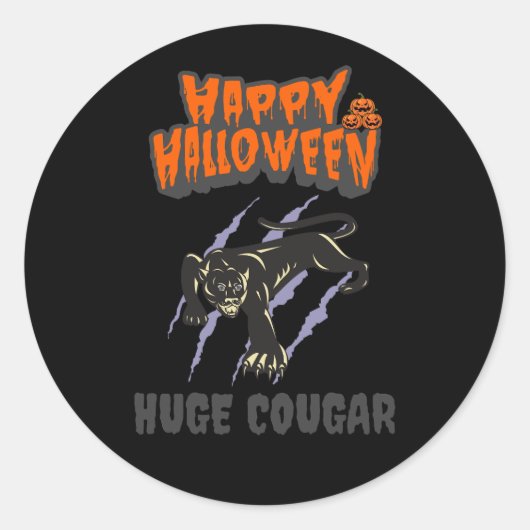 sticker custom cougar (Vorderseite)