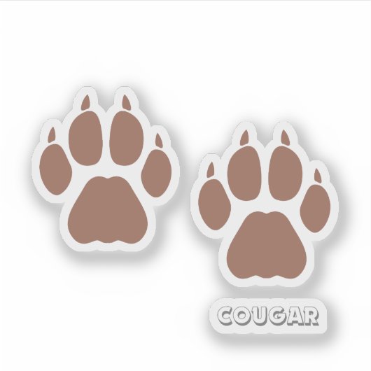 sticker custom cougar (Vorderseite)