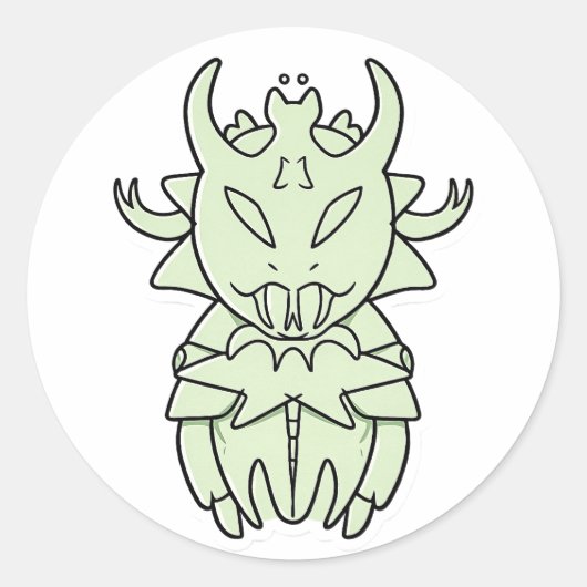 Sticker des alten Kageko-Wächters (Vorderseite)