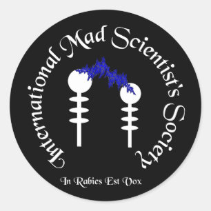 Sticker des Mad Scientist