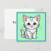 Sticker Einladung (Vorne/Hinten)