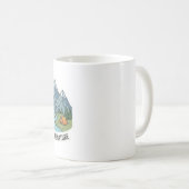 Sticker Entdecken Sie die Natur & Berge Kaffeetasse (VorderseiteRechts)