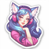 Sticker Feline Enigma (Vorderseite)