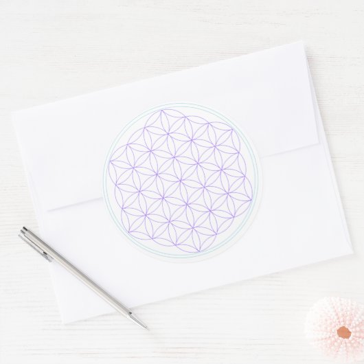 Sticker Flower of Life watervitalizer (Umschlag)