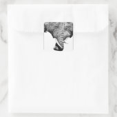 Sticker für afrikanische Elefanten (Tasche)